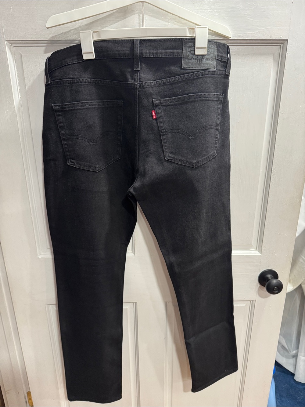 Levi's 511 Slim Jeans in Charcoal Black (W36 L30)